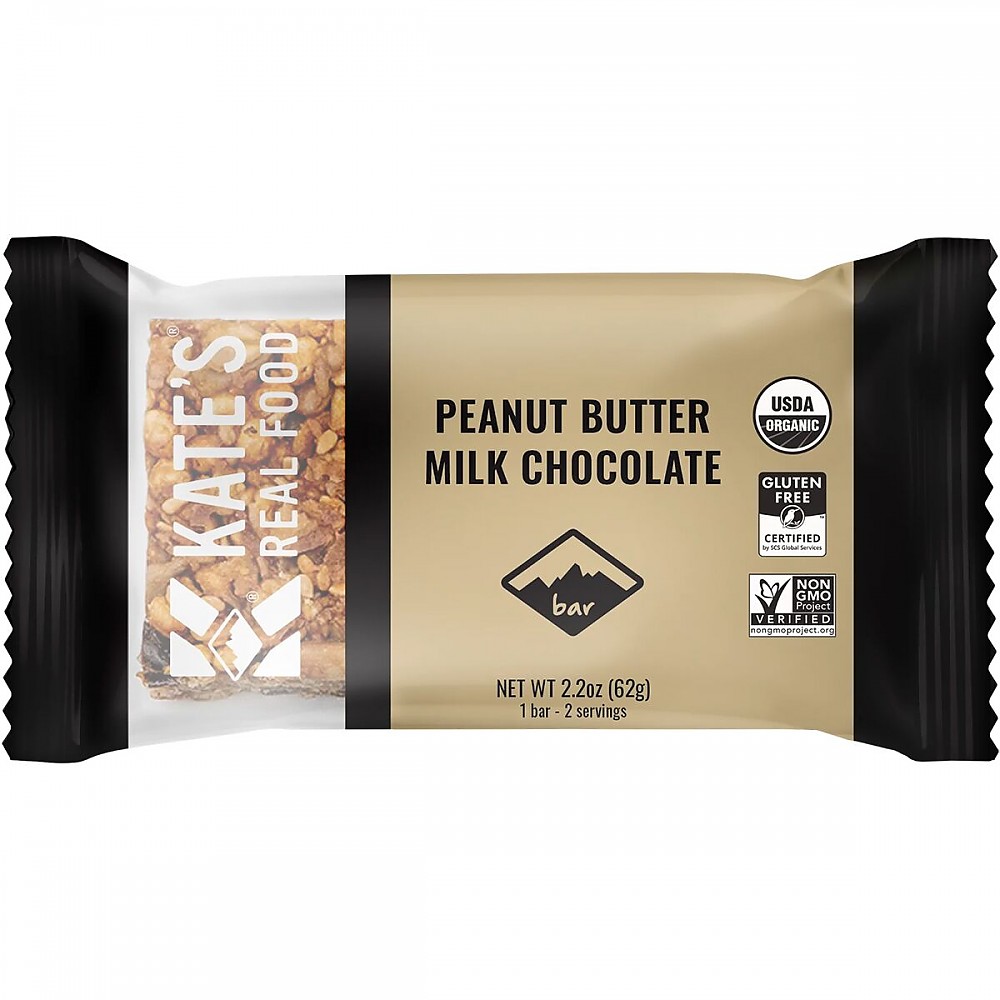 photo: Kate's Real Food Peanut Butter Milk Chocolate Tram Bar nutrition bar