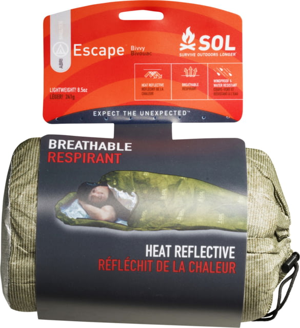 photo: SOL Escape Bivvy emergency shelter