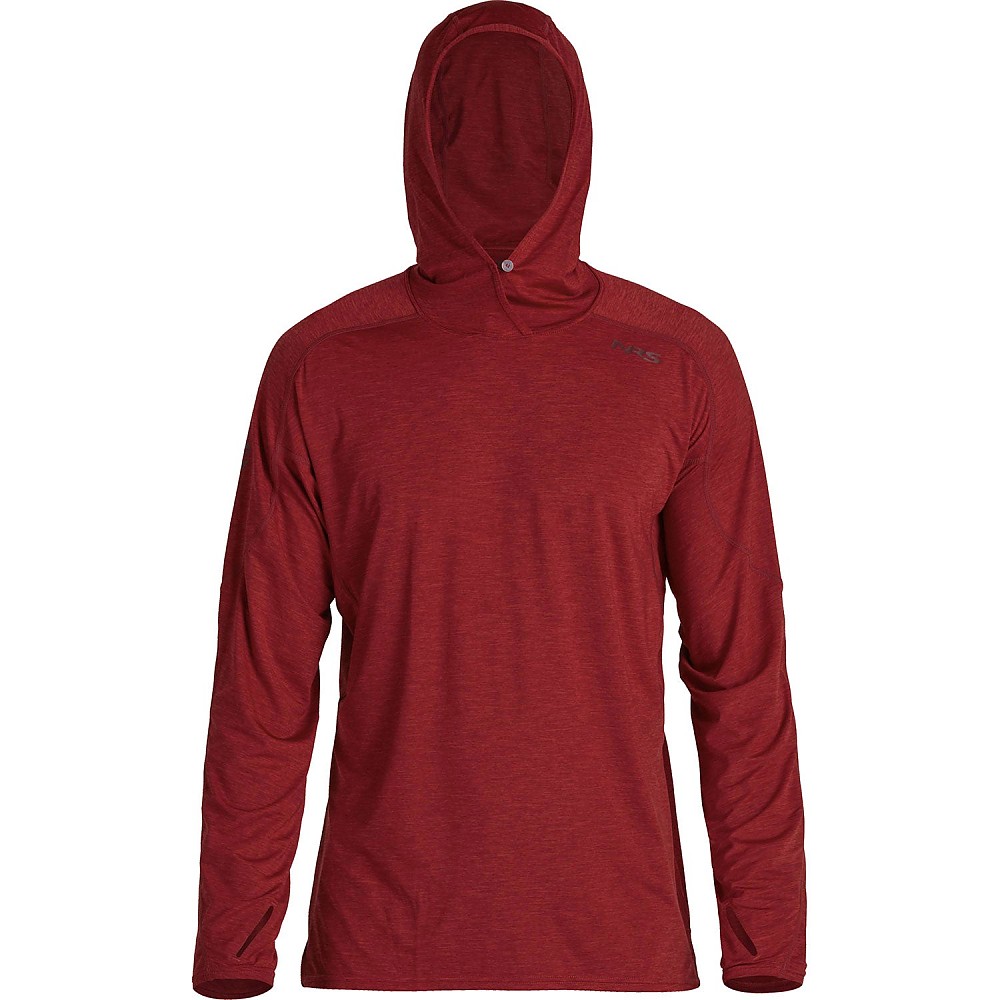 photo: NRS H2Core Silkweight Hoodie long sleeve paddling shirt