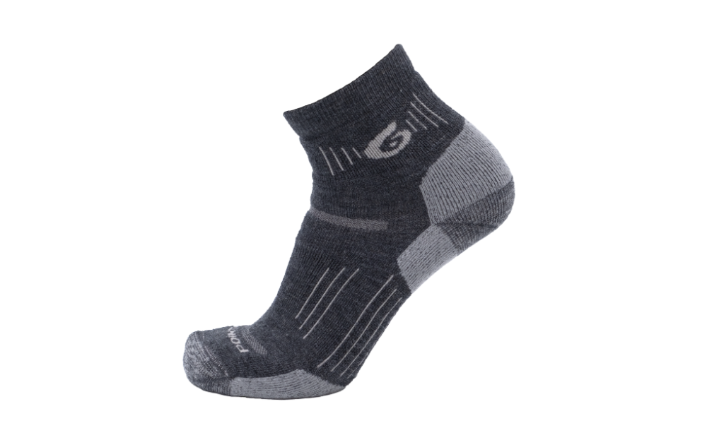 photo: Point6 Essential Medium 1/4 Crew hiking/backpacking sock