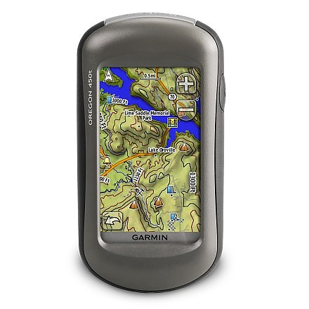photo: Garmin Oregon 450t handheld gps receiver