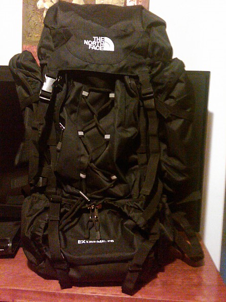 north face extreme 80 backpack