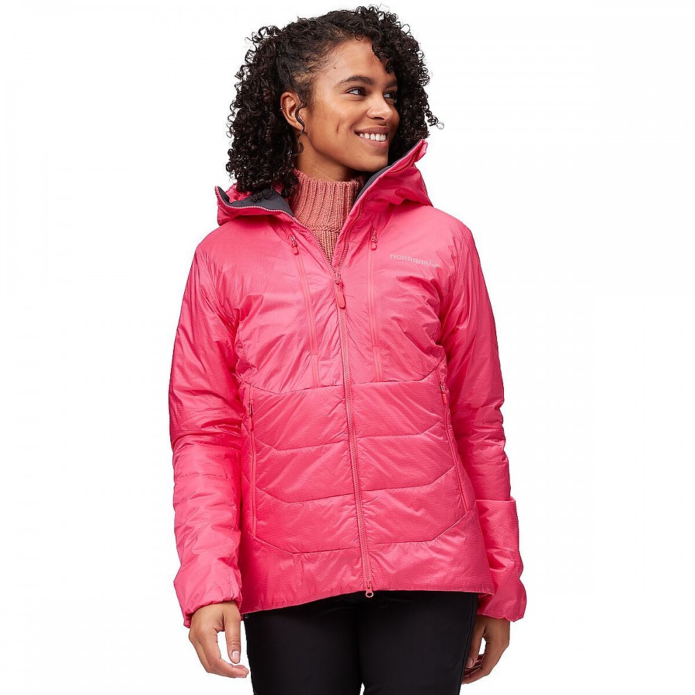 photo: Norrona Women's Trollveggen Primaloft100 Zip Hood synthetic insulated jacket