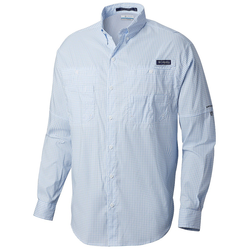 Columbia - Camisa de manga larga Super Tamiami para hombre