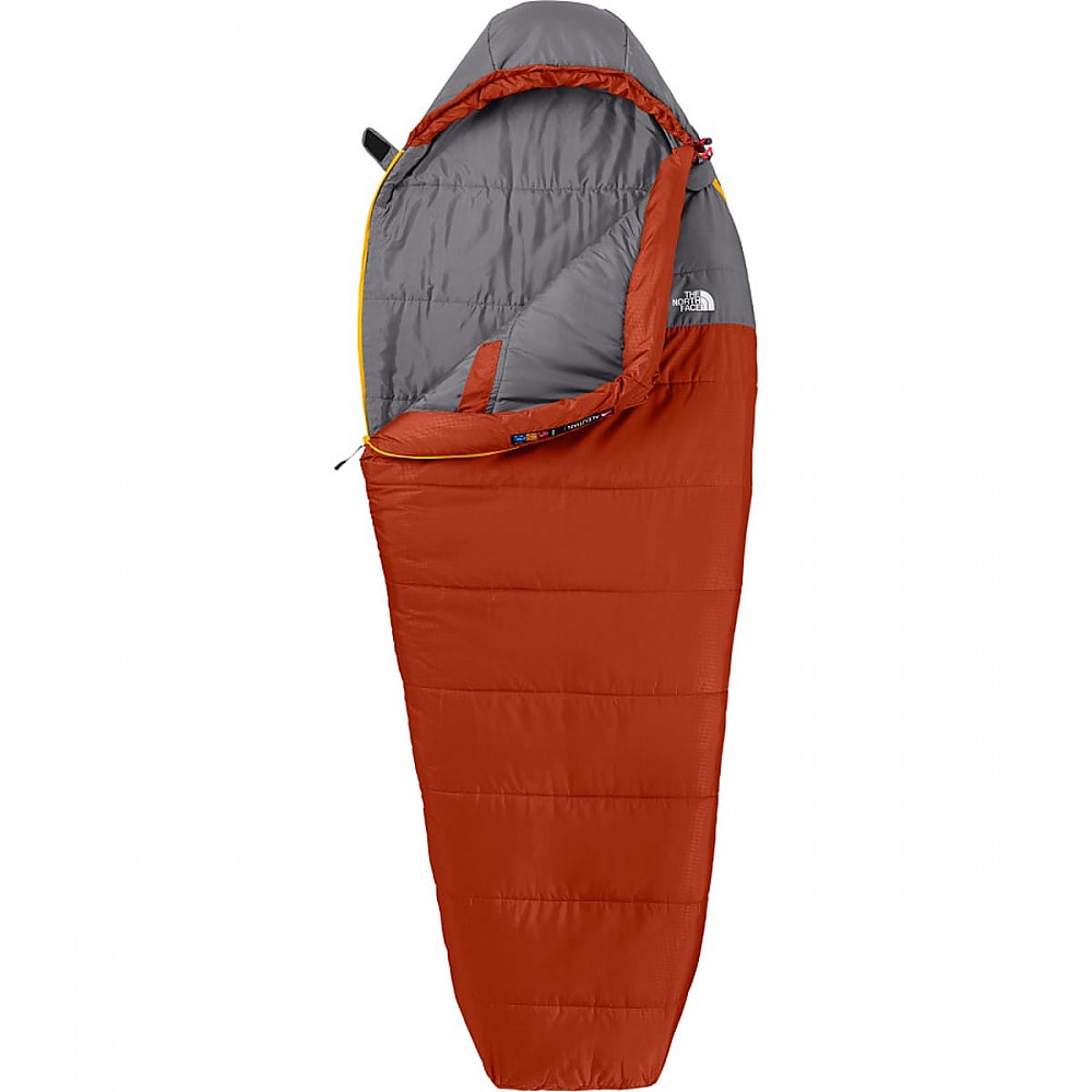 photo: The North Face Aleutian 50/10 warm weather synthetic sleeping bag
