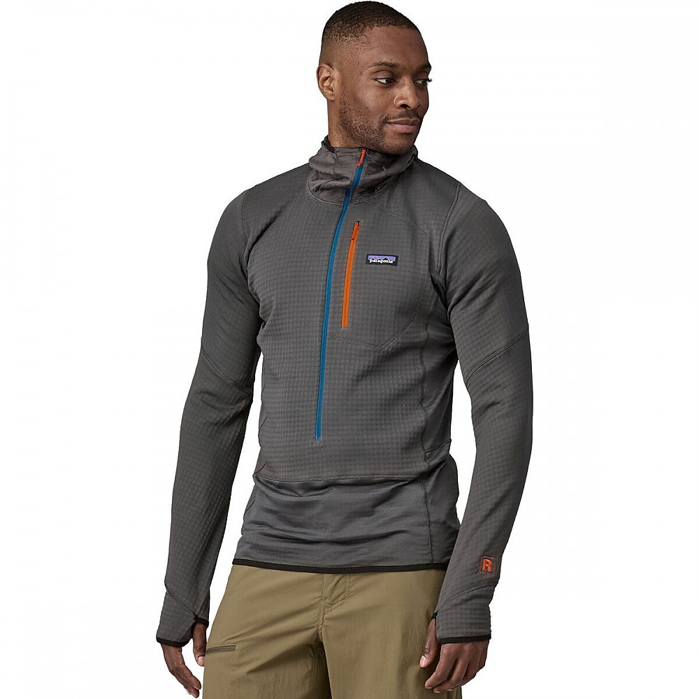 photo: Patagonia Men's R1 Pullover Hoody fleece top