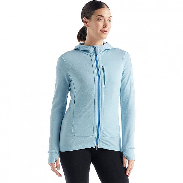 Icebreaker Quantum Long Sleeve Zip Hood