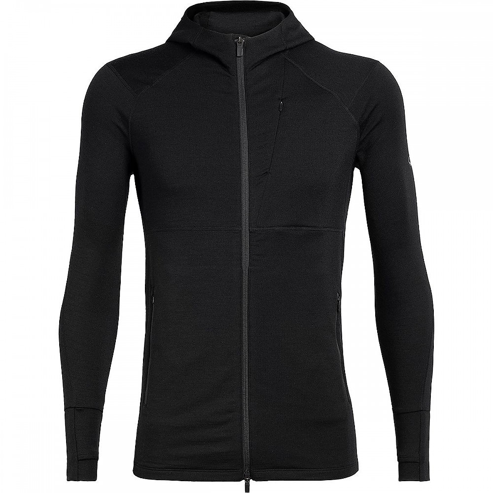 photo: Icebreaker Quantum Long Sleeve Zip Hood long sleeve performance top