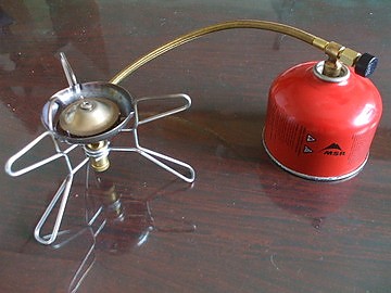 photo: MSR Rapidfire compressed fuel canister stove