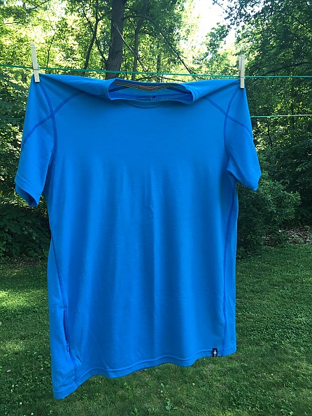 Smartwool Merino Sport 150 Hidden Pocket Tech Tee Reviews - Trailspace