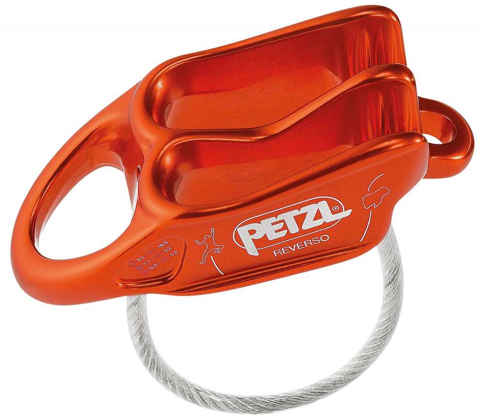 photo: Petzl Reverso belay/rappel device