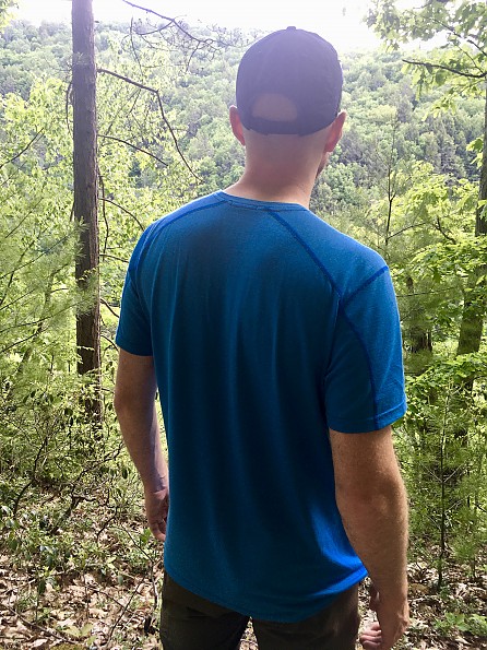 Smartwool Merino Sport 150 Hidden Pocket Tech Tee Reviews - Trailspace