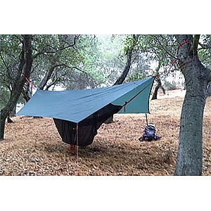 photo: Wilderness Logics Tad Pole tarp/shelter