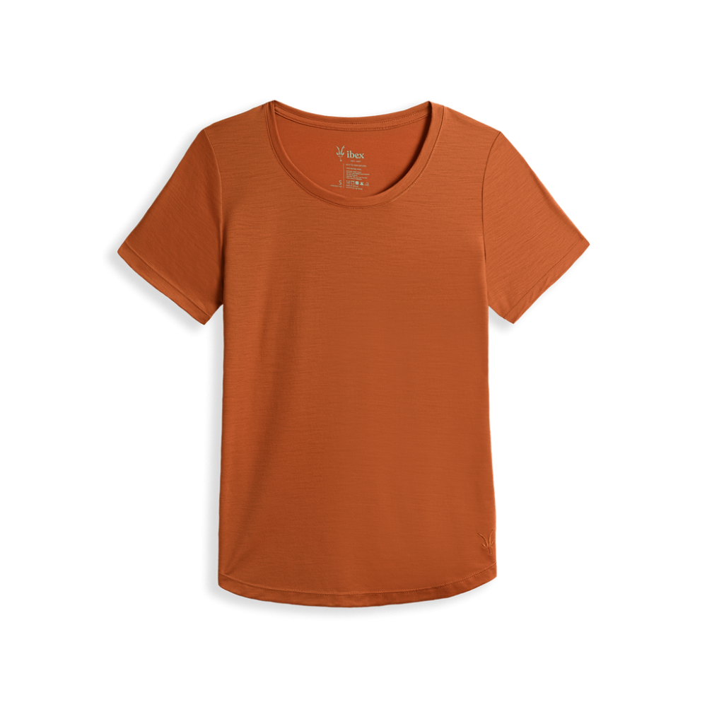 photo: Ibex 24 Hour Short Sleeve Scoop Neck short sleeve performance top