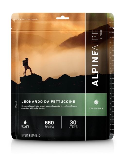 photo: AlpineAire Foods Leonardo Da Fettucine vegetarian entrée