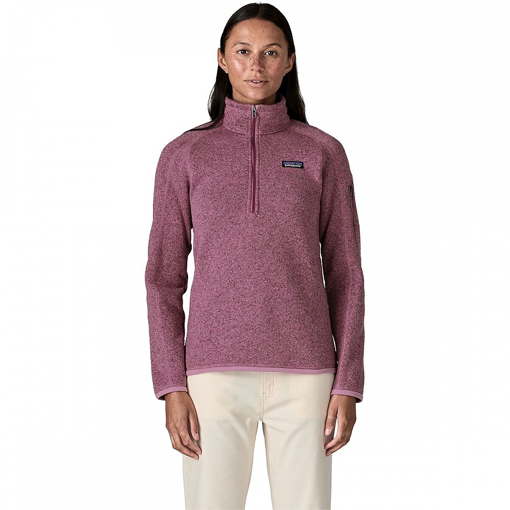 photo: Patagonia Women's Better Sweater 1/4-Zip fleece top
