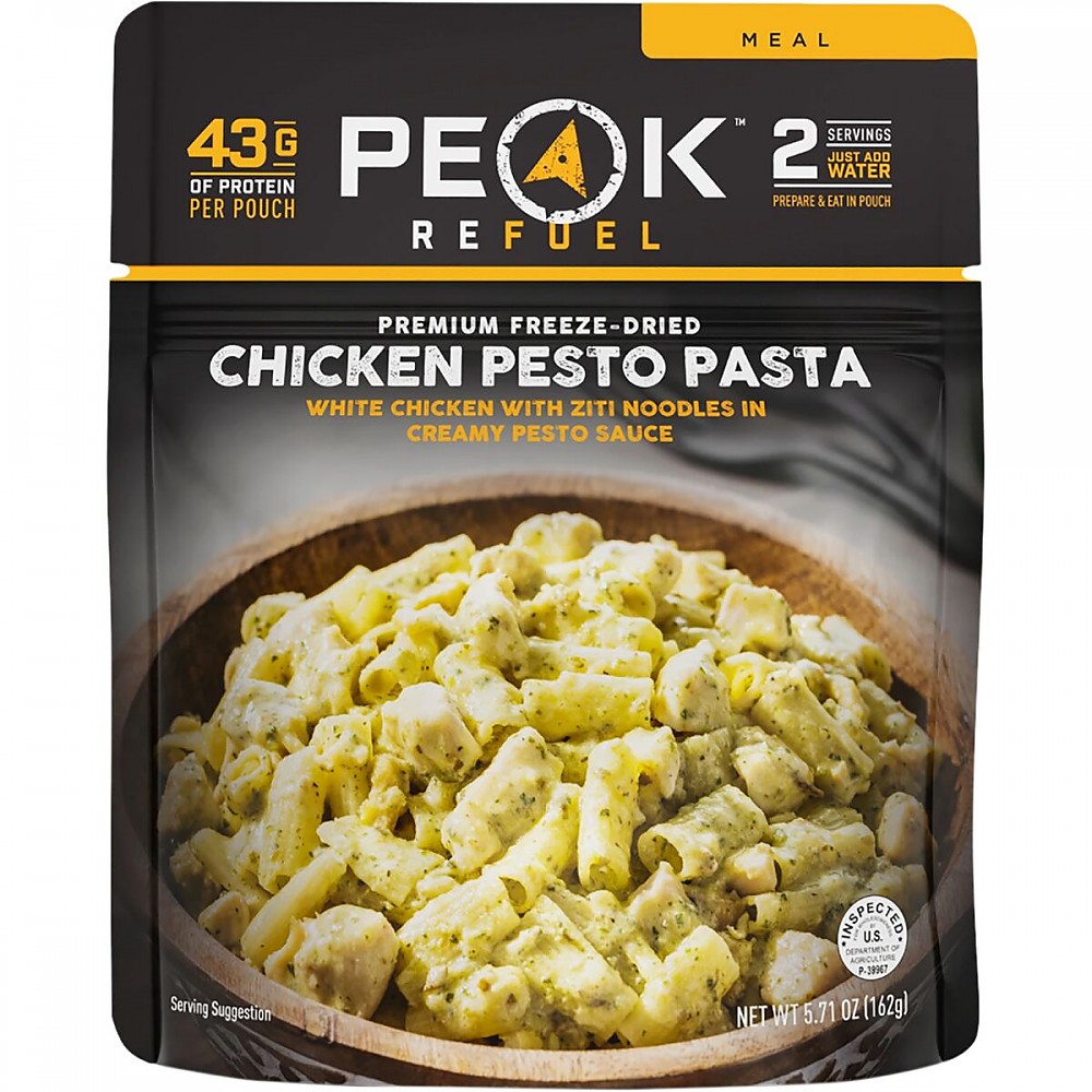 photo: Peak Refuel Chicken Pesto Pasta meat entrée