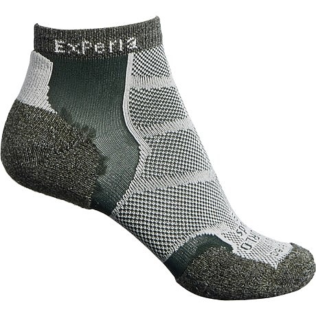 photo: Thorlo Experia Merino Wool/Silk - Thin Cushion Micro Mini-Crew running sock