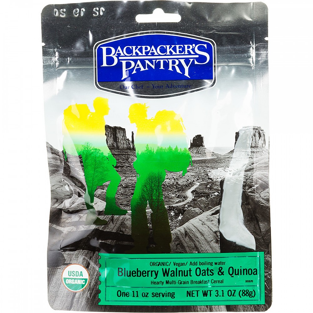 photo: Backpacker's Pantry Blueberry Walnut Oats breakfast