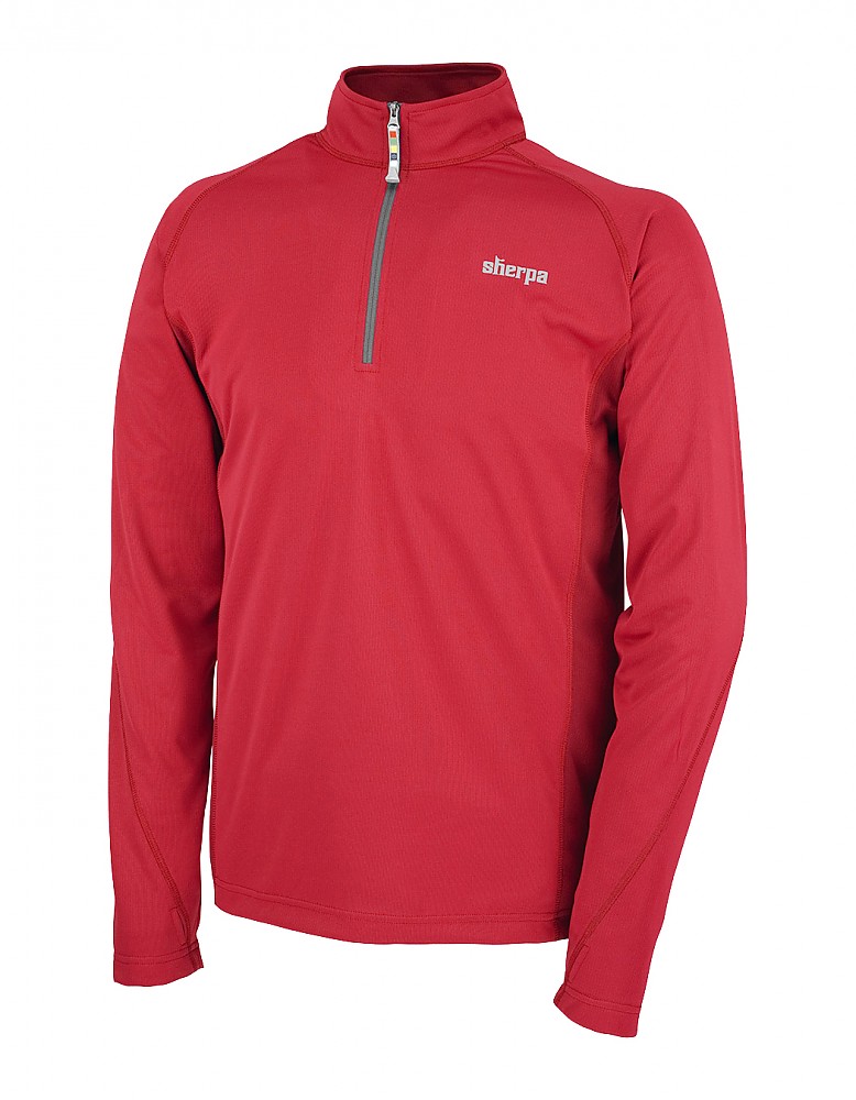 photo: Sherpa Adventure Gear Men's Baans Tech Quarter Zip base layer top