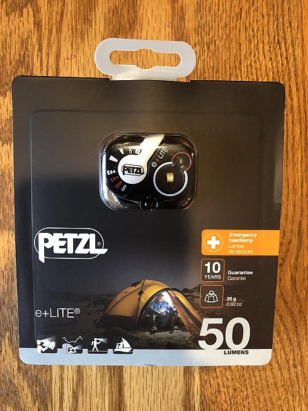 Mini lampe frontale Petzl e+Lite ultra compacte - E02P4