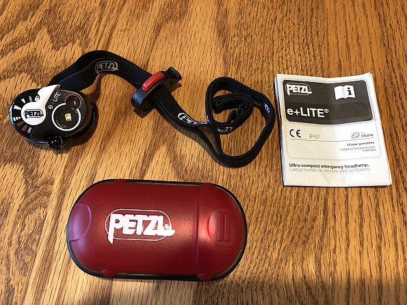 Mini lampe frontale Petzl e+Lite ultra compacte - E02P4