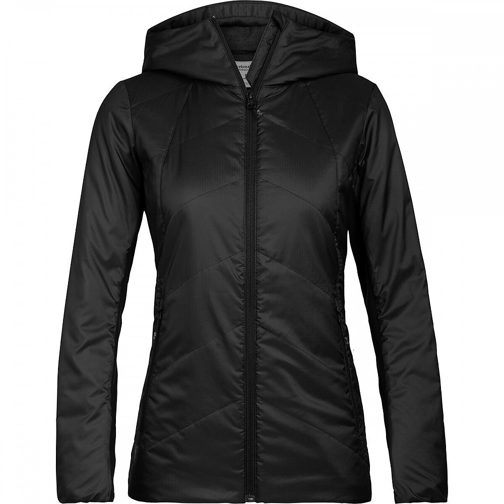 photo: Icebreaker Women's MerinoLOFT Helix Long Sleeve Zip Hood synthetic insulated jacket