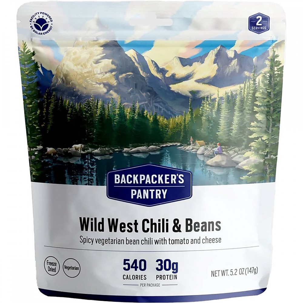 photo: Backpacker's Pantry Wild West Chili & Beans vegetarian entrée