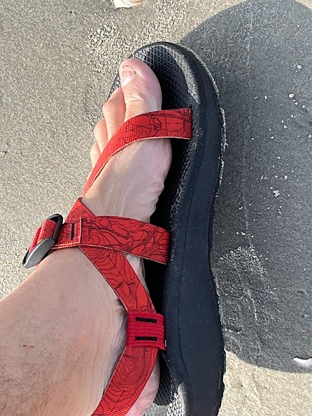 Red and black chacos online