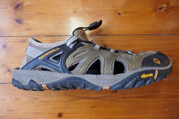 merrell all out blaze sieve men's hiking sandals