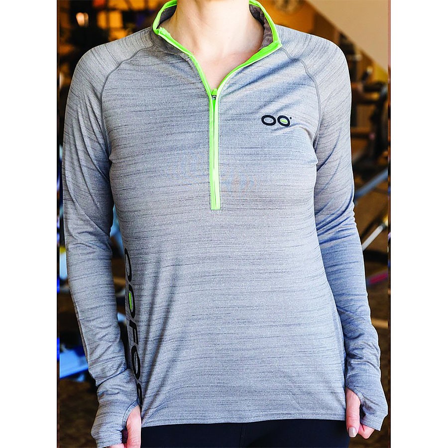 photo: OOFOS Recovery Gear 3/4 Zip long sleeve performance top