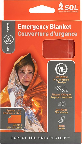 SOL Heatsheets Emergency Blanket