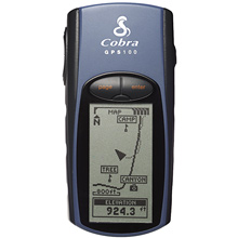 photo: Cobra GPS 100 handheld gps receiver
