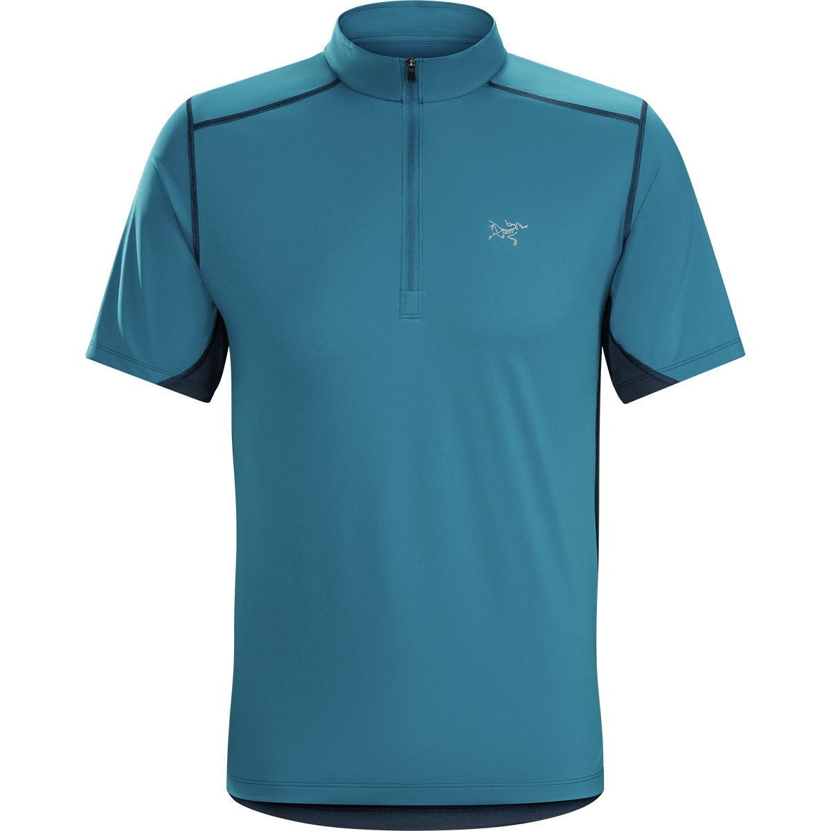 photo: Arc'teryx Accelero Comp Zip Neck SS short sleeve performance top