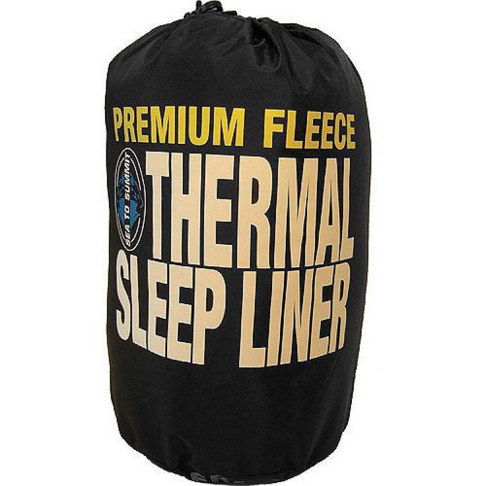 photo: Sea to Summit Toaster Fleece Liner sleeping bag liner