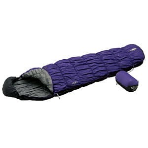 photo: MontBell Super Stretch Burrow Bag #7 warm weather synthetic sleeping bag