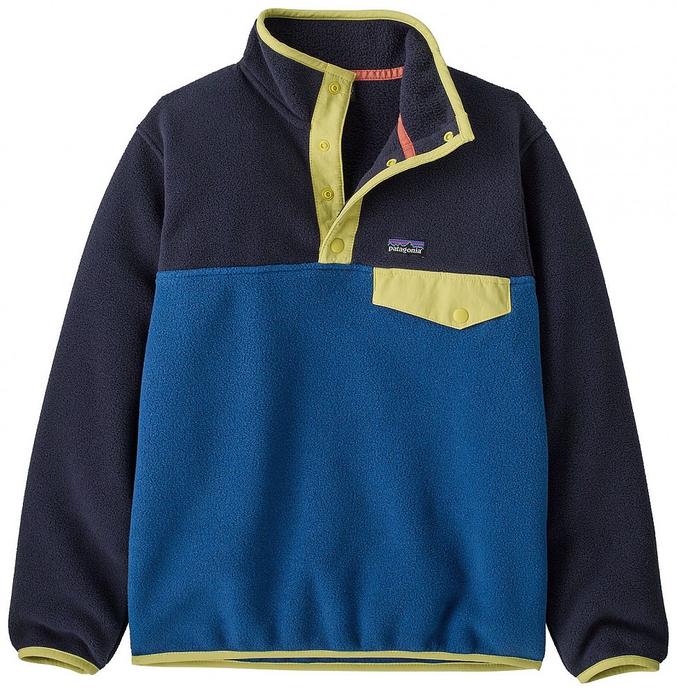 photo: Patagonia Boys' Lightweight Synchilla Snap-T Pullover fleece jacket