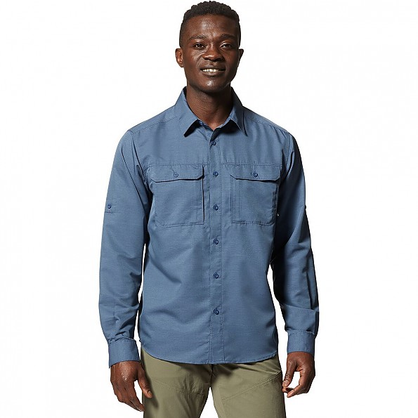 Chemise Mountain Hardwear Homme - Vert/marron - Manches Longues - Taille M - Occasion