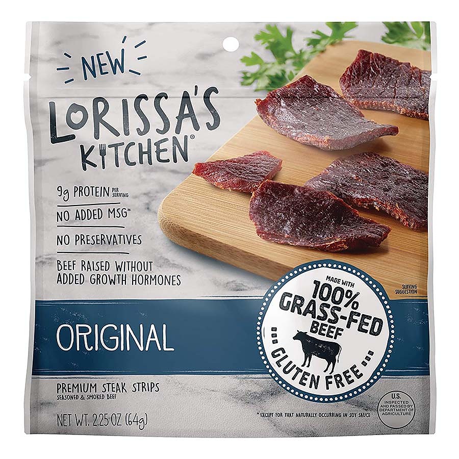 photo:   Lorissa's Kitchen Premium Steak Strips snack/side dish