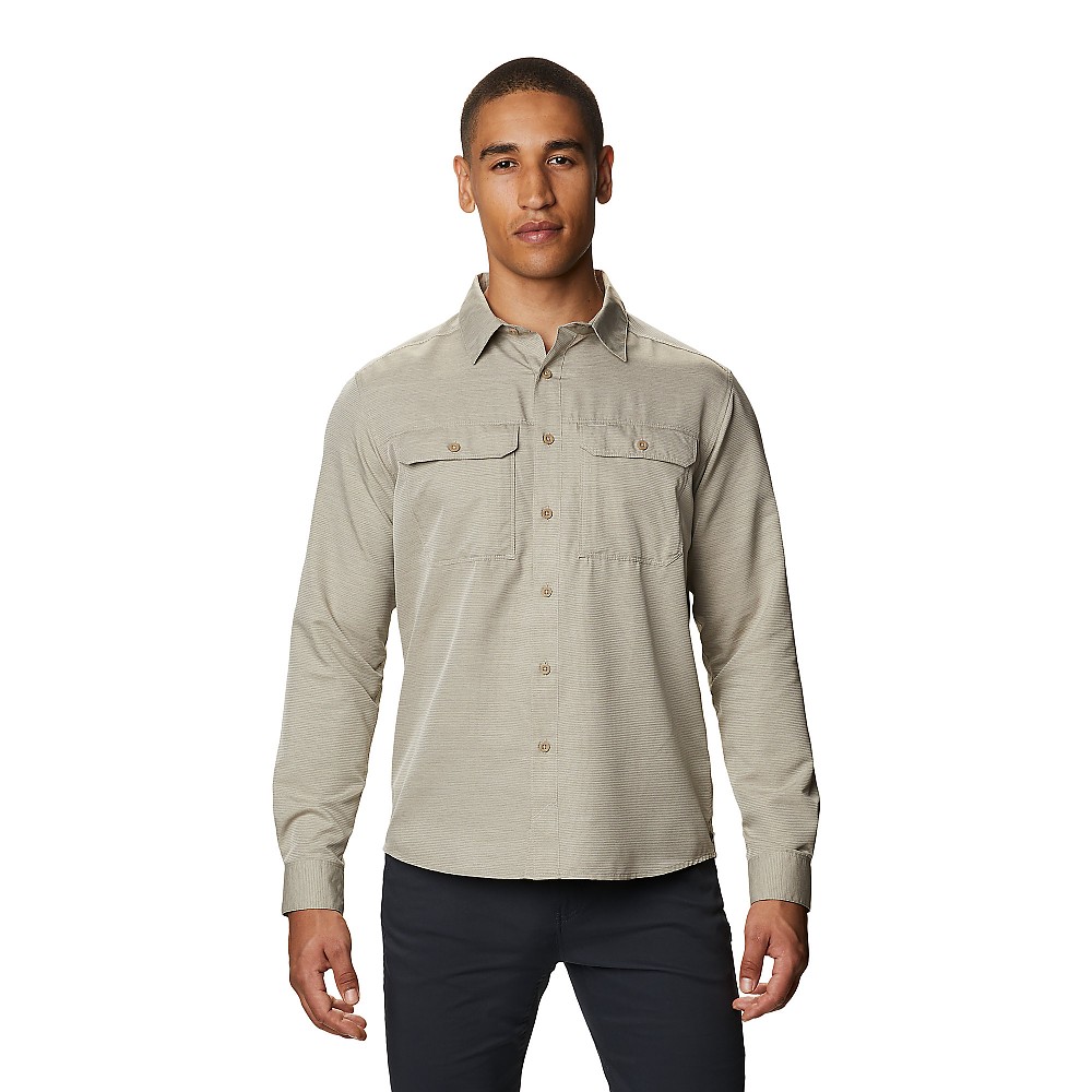 photo: Mountain Hardwear Men's Canyon Shirt Long Sleeve hiking shirt