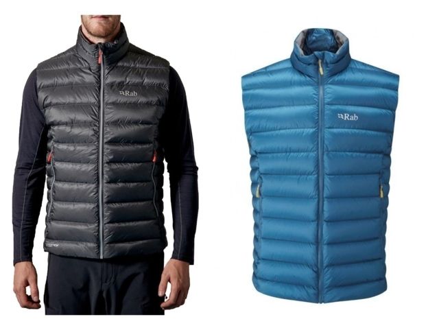 photo: Rab Electron Vest down insulated vest