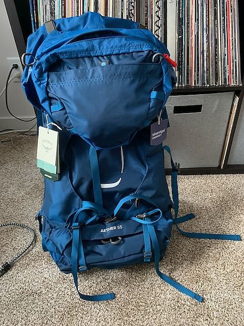 photo: Osprey Aether 55 weekend pack (50-69l)