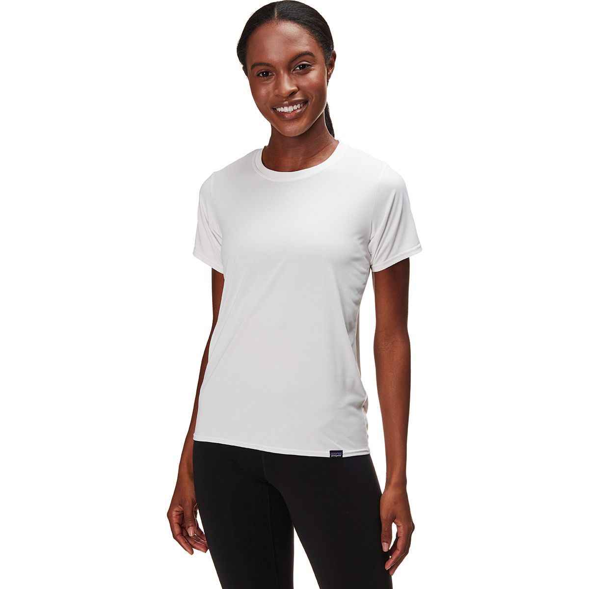photo: Patagonia Women's Capilene Cool Daily Shirt short sleeve performance top