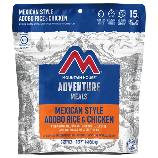 photo: Mountain House Mexican Style Rice and Chicken meat entrée