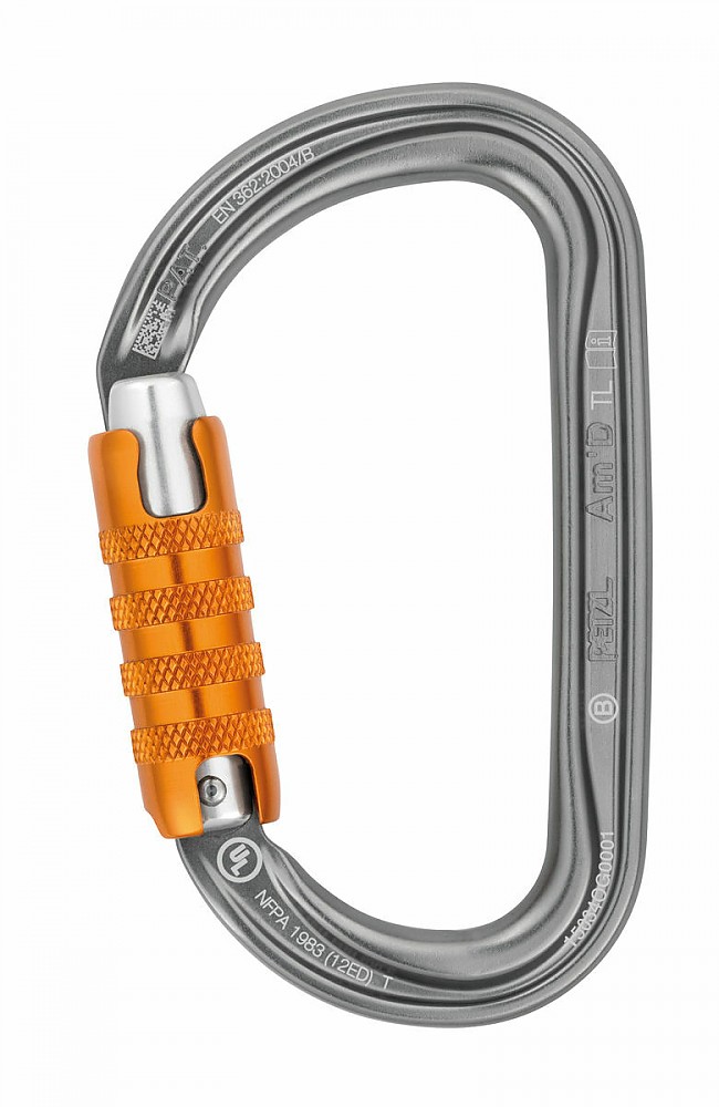 photo: Petzl Am'D locking carabiner