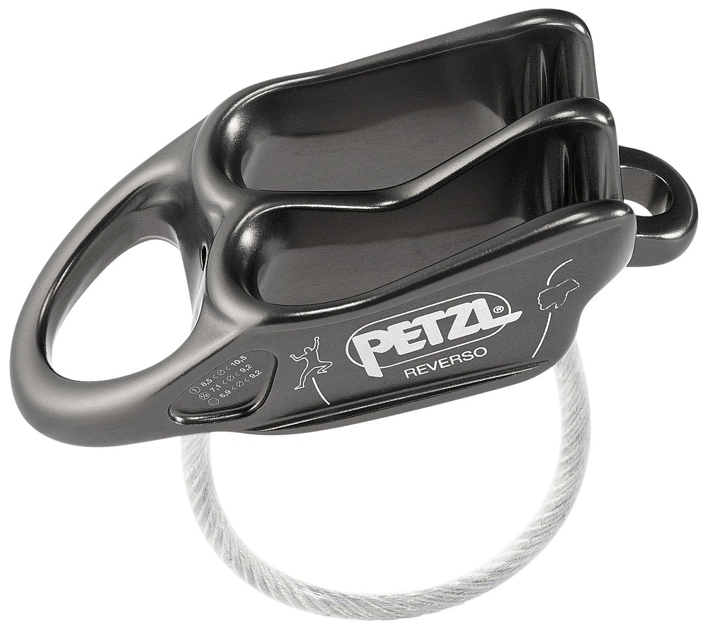 photo: Petzl Reverso belay/rappel device