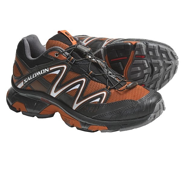 salomon xt wings 2 trainers in black tan