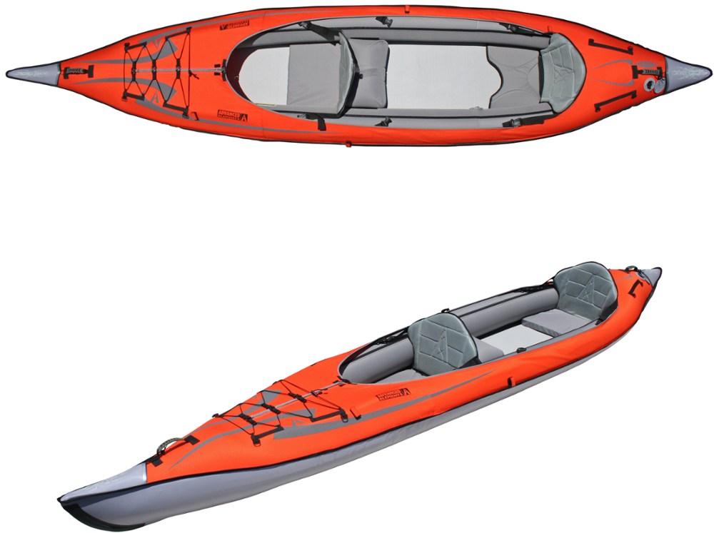 photo: Advanced Elements AdvancedFrame Expedition inflatable kayak