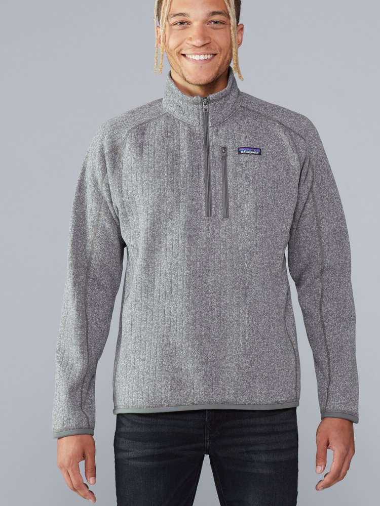 patagonia fuzzy quarter zip