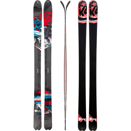photo: K2 HardSide alpine touring/telemark ski